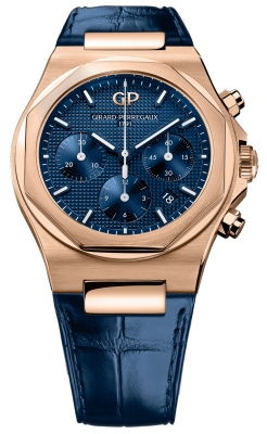 Buy this new Girard Perregaux Laureato Chronograph 42mm 81020-52-432-bb4a mens watch for the discount price of £26,488.00. UK Retailer.