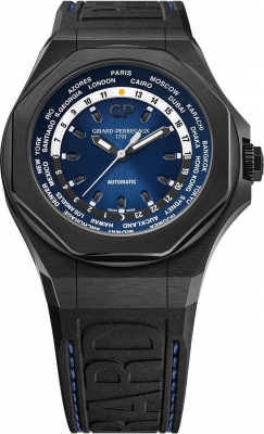 Girard Perregaux Laureato Absolute WW.TC 44mm 81065-21-491-fh6a watch