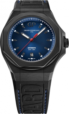 Buy this new Girard Perregaux Laureato Absolute 44mm 81070-21-491-fh6a mens watch for the discount price of £9,152.00. UK Retailer.