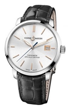 Buy this new Ulysse Nardin Classico 40mm 8153-111-2/90 mens watch for the discount price of £5,185.00. UK Retailer.