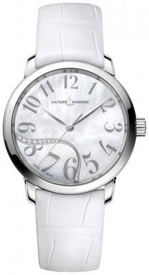 Buy this new Ulysse Nardin Jade 37mm 8153-201/60-01 ladies watch for the discount price of £5,848.00. UK Retailer.