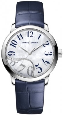 Buy this new Ulysse Nardin Jade 37mm 8153-201/60-03 ladies watch for the discount price of £5,848.00. UK Retailer.