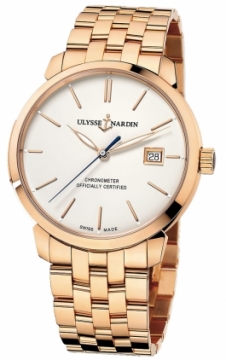 Buy this new Ulysse Nardin Classico 40mm 8156-111-8/91 mens watch for the discount price of £22,737.00. UK Retailer.