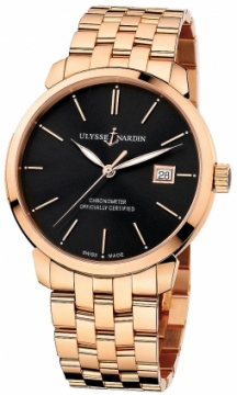Buy this new Ulysse Nardin Classico 40mm 8156-111-8/92 mens watch for the discount price of £22,737.00. UK Retailer.