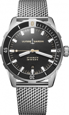 Buy this new Ulysse Nardin Diver 42mm 8163-175-7MIL/92 mens watch for the discount price of £5,720.50. UK Retailer.