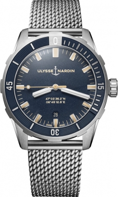 Buy this new Ulysse Nardin Diver 42mm 8163-175-7MIL/93 mens watch for the discount price of £5,720.50. UK Retailer.