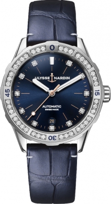 Buy this new Ulysse Nardin Lady Diver 39mm 8163-182B.1/13 ladies watch for the discount price of £9,205.00. UK Retailer.