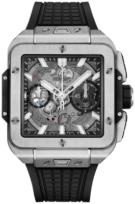 Buy this new Hublot Square Bang 42mm 821.NX.0170.RX mens watch for the discount price of £17,512.00. UK Retailer.