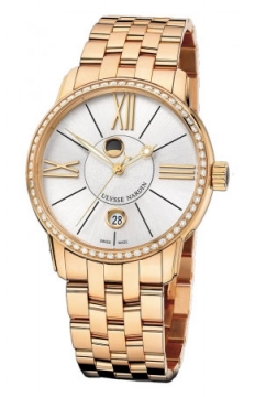 Buy this new Ulysse Nardin Classico Luna 40mm 8296-122b-8/41 mens watch for the discount price of £28,305.00. UK Retailer.