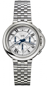 Buy this new Bedat No. 8 Ladies Chronograph 830.011.101 midsize watch for the discount price of £5,040.00. UK Retailer.