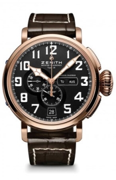 Buy this new Zenith Pilot Montre d'Aeronef Type 20 Annual Calendar 87.2430.4054/21.C721 mens watch for the discount price of £11,628.00. UK Retailer.