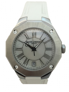 Buy this new Baume & Mercier Riviera Quartz 8756 ladies watch for the discount price of £1,230.00. UK Retailer.