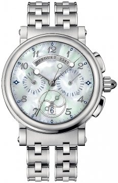 Buy this new Breguet Marine Chronograph Ladies 8827st/5w/sm0 ladies watch for the discount price of £18,020.00. UK Retailer.