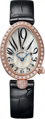 Buy this new Breguet Reine de Naples Automatic Mini 8928br/5w/944/dd0d3L ladies watch for the discount price of £35,010.00. UK Retailer.