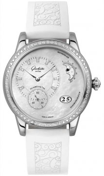 Buy this new Glashutte Original PanoMaticLunar Ladies 90-12-01-12-04 ladies watch for the discount price of £13,430.00. UK Retailer.