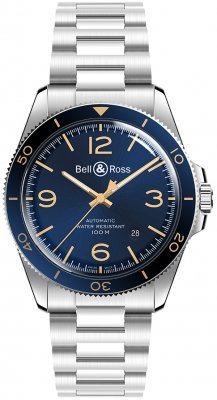 Buy this new Bell & Ross BR V2-92 BRV292-BU-G-ST/SST mens watch for the discount price of £2,880.00. UK Retailer.