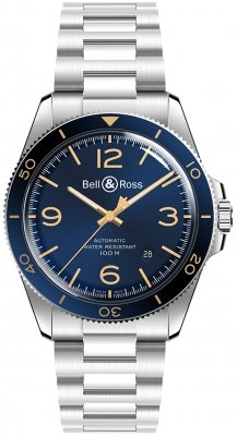 Buy this new Bell & Ross BR V2-92 BRV292-BU-G-ST/SST mens watch for the discount price of £2,880.00. UK Retailer.