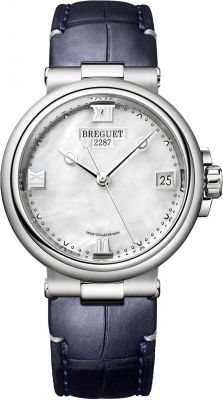 Buy this new Breguet Marine Automatic 33.8mm 9517st/5w/984 ladies watch for the discount price of £15,130.00. UK Retailer.