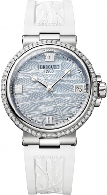 Buy this new Breguet Marine Automatic 33.8mm 9518bb/v2/584/d000 ladies watch for the discount price of £32,555.00. UK Retailer.