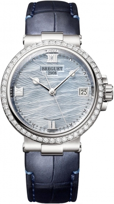 Buy this new Breguet Marine Automatic 33.8mm 9518bb/v2/984/d000 ladies watch for the discount price of £31,789.00. UK Retailer.