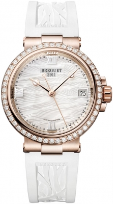 Buy this new Breguet Marine Automatic 33.8mm 9518br/52/584/d000 ladies watch for the discount price of £32,555.00. UK Retailer.
