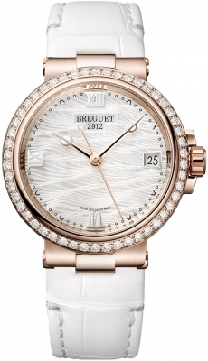 Buy this new Breguet Marine Automatic 33.8mm 9518br/52/984/d000 ladies watch for the discount price of £32,555.00. UK Retailer.