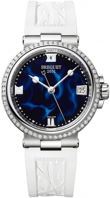 Buy this new Breguet Marine Automatic 33.8mm 9518st/e2/584/d000 ladies watch for the discount price of £18,445.00. UK Retailer.