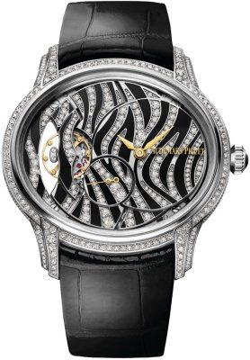 Buy this new Audemars Piguet Ladies Millenary Hand Wound 77249bc.zz.a102cr.01 ladies watch for the discount price of £62,050.00. UK Retailer.