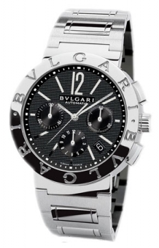 Buy this new Bulgari BVLGARI BVLGARI Chronograph 42mm bb42bssdch mens watch for the discount price of £5,252.00. UK Retailer.