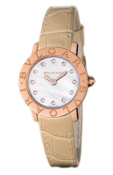 Buy this new Bulgari BVLGARI BVLGARI Quartz 26mm bblp26wgl/12 ladies watch for the discount price of £8,372.00. UK Retailer.