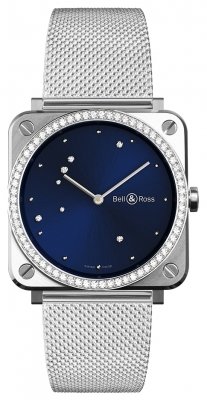 Buy this new Bell & Ross BR S Quartz 39mm BRS-EA-ST-LGD/SST midsize watch for the discount price of £4,491.00. UK Retailer.