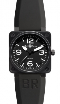 Buy this new Bell & Ross BR01-92 Automatic 46mm BR01-92 Carbon mens watch for the discount price of £2,475.00. UK Retailer.