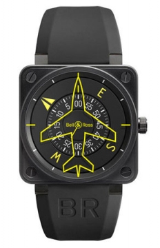 Buy this new Bell & Ross BR01 Flight Instruments BR01-92 Heading Indicator mens watch for the discount price of £3,591.00. UK Retailer.