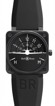 Buy this new Bell & Ross BR01 Flight Instruments BR01-92 Turn Coordinator mens watch for the discount price of £3,460.00. UK Retailer.