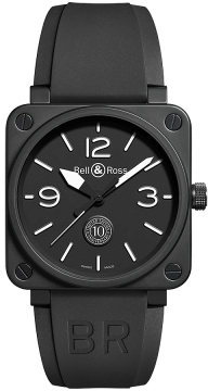 Buy this new Bell & Ross BR01-92 Automatic 46mm BR0192-10TH-CE mens watch for the discount price of £2,970.00. UK Retailer.