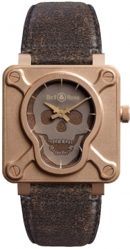 Buy this new Bell & Ross BR01-92 Automatic 46mm BR0192-SKULL-BR mens watch for the discount price of £4,050.00. UK Retailer.
