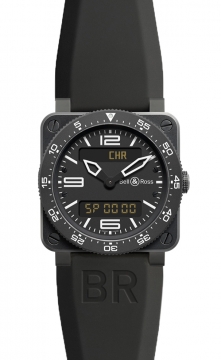 Buy this new Bell & Ross BR03 Type Aviation Quartz 42mm BR03 Type Aviation Carbon mens watch for the discount price of £2,421.00. UK Retailer.