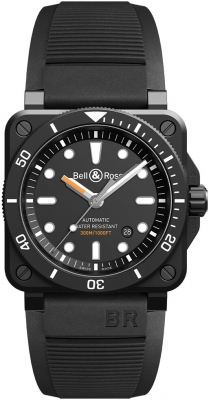 Buy this new Bell & Ross BR03-92 Diver 42mm BR0392-D-BL-CE/SRB mens watch for the discount price of £3,485.00. UK Retailer.