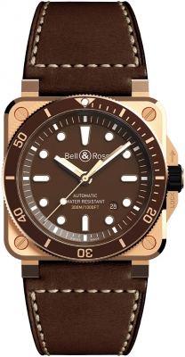 Buy this new Bell & Ross BR03-92 Diver 42mm BR0392-D-BR-BR/SCA mens watch for the discount price of £3,570.00. UK Retailer.