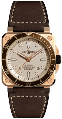 Bell & Ross BR03-92 Diver 42mm BR0392-D-WH-BR/SCA watch