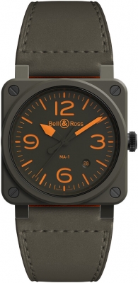 Bell & Ross BR03-92 Automatic 42mm BR0392-KAO-CE/SCA watch
