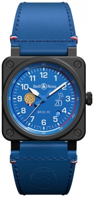 Buy this new Bell & Ross BR03-92 Automatic 42mm BR0392-PAF7-CE/SCA mens watch for the discount price of £3,515.00. UK Retailer.
