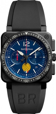 Buy this new Bell & Ross BR03-94 Chronograph 42mm BR0394-PAF1-CE/SRB mens watch for the discount price of £5,320.00. UK Retailer.