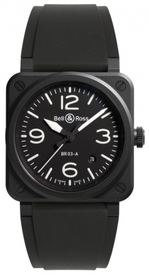 Bell & Ross BR 03 Automatic 41mm BR03A-BL-CE/SRB watch