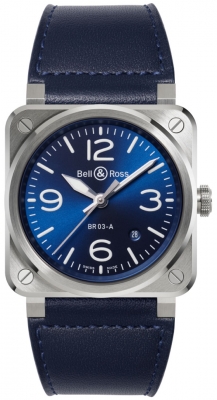 Bell & Ross BR 03 Automatic 41mm BR03A-BLU-ST/SCA watch
