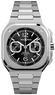 Buy this new Bell & Ross BR 05 Chronograph 42mm BR05C-BLC-ST/SST mens watch for the discount price of £4,980.00. UK Retailer.