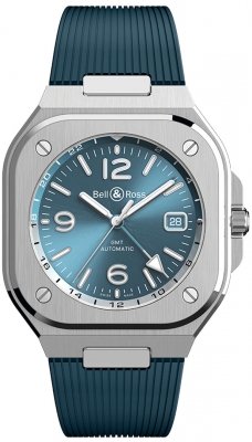 Buy this new Bell & Ross BR 05 GMT 41mm BR05G-PB-ST/SRB mens watch for the discount price of £3,825.00. UK Retailer.