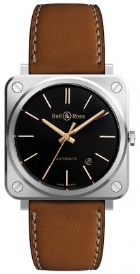 Buy this new Bell & Ross BR S Automatic 39mm BRS92-ST-G-HE/SCA midsize watch for the discount price of £2,295.00. UK Retailer.