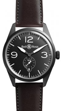 Buy this new Bell & Ross BR 123 Vintage BRV 123 Original Black Carbon mens watch for the discount price of £1,755.00. UK Retailer.