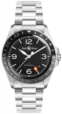 Buy this new Bell & Ross BR V2-93 GMT BRV293-BL-ST/SST mens watch for the discount price of £2,890.00. UK Retailer.